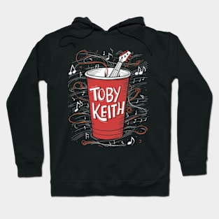 Toby Keith's iconic red Solo cup Hoodie